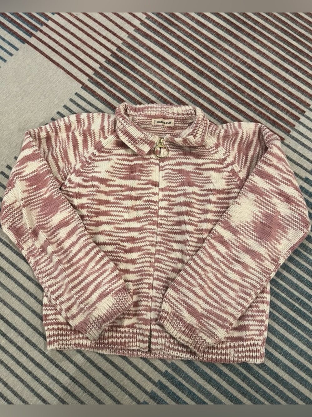 Misha + Puff Cotton Pink Spacedye Jacket